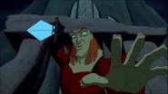 Ruber wielding Excalibur.