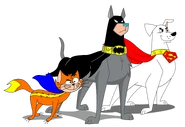 Krypto, Ace and Streaky