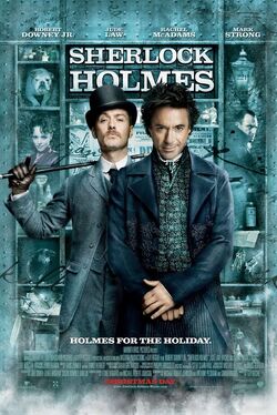 Sherlock holmes 2009 poster