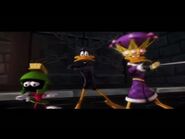 King Daffy, Daffy Duck and Marvin the Martian