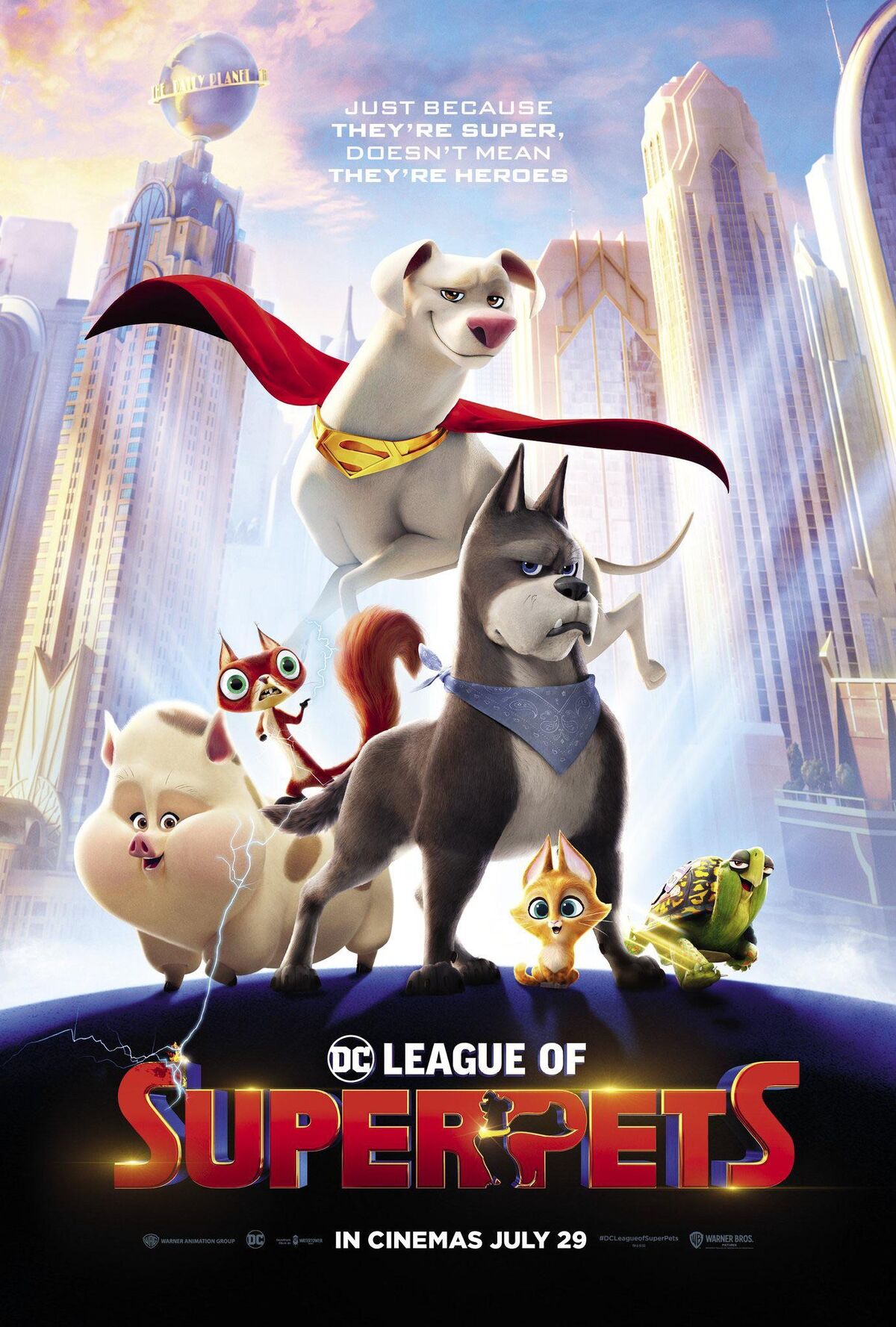 DC Comics- League of Super-Pets - Evil Genius Lulu - Cotton