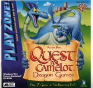 Dragon Games Quest For Camelot - Cover
