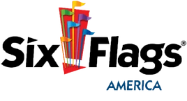 Six Flags America logo clean