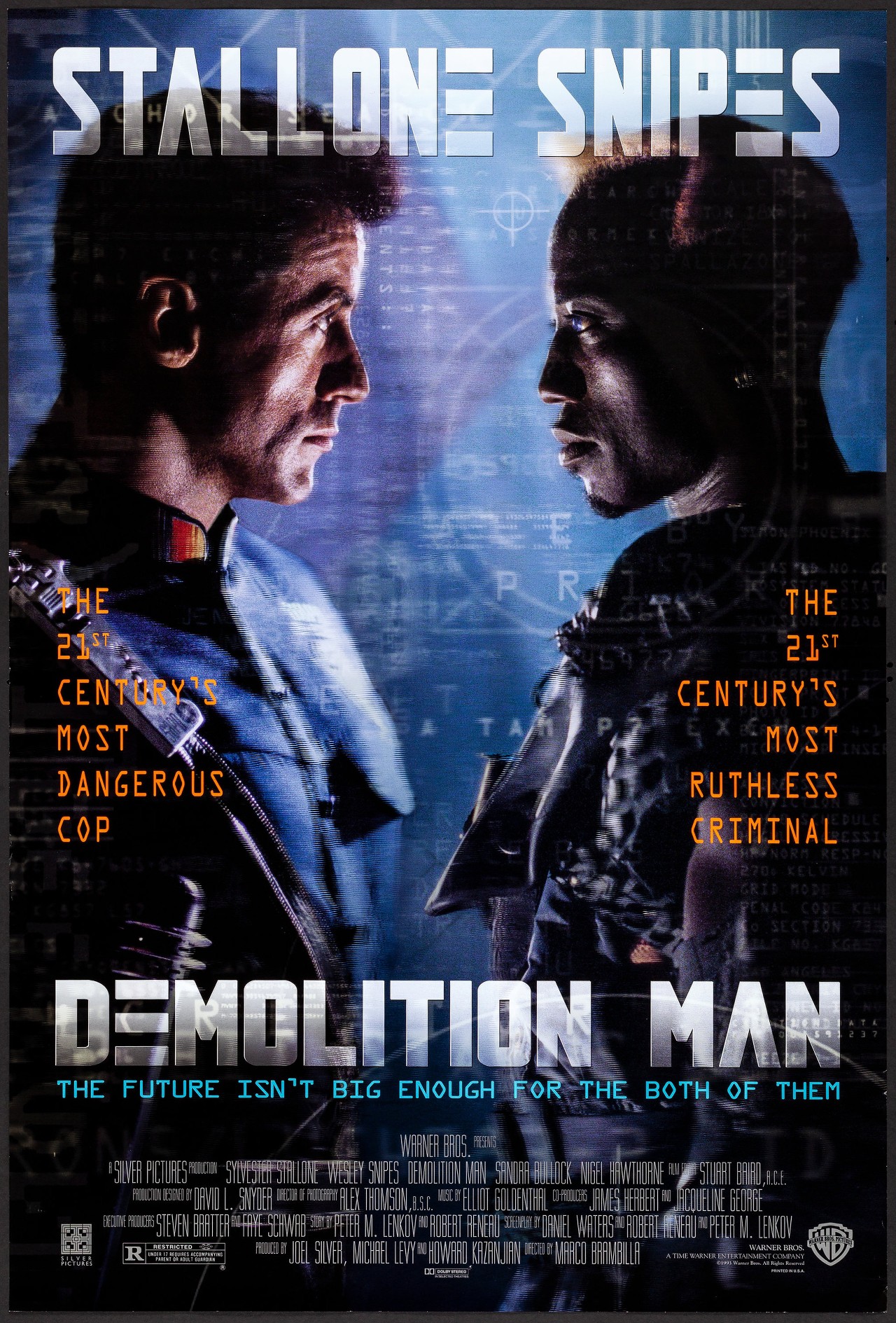 Demolition Man (film) Warner Bros photo pic