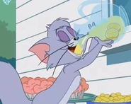 Dollface drinking some lemonade (1).