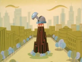 Mojo Jojo's Volcano lair