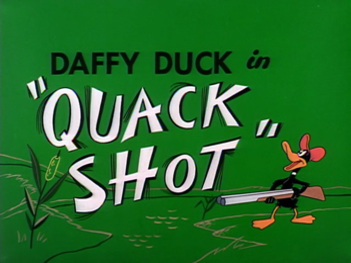 daffy duck shoot me now