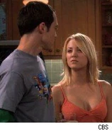 Cuoco As Penny vs Sheldon Cooper played by Jim Parsons