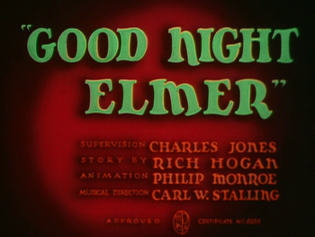 Good Night Elmer