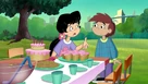 Andrea tell Kevin to some eat