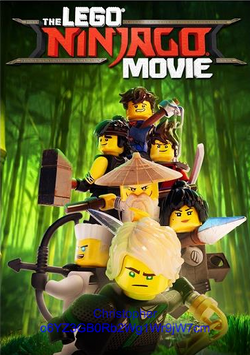 The lego ninjago movie poster top