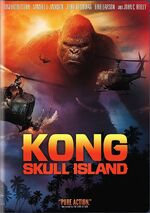 Kong Skull Island DVD
