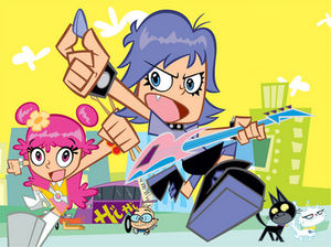 Hi Hi Puffy AmiYumi Characters