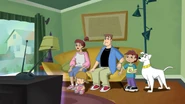 Mary, Eddie, Melanie, Krypto and Kevin