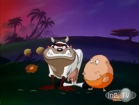 Big Fat Baby with the Tasmanian Devil