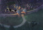 Thumbelina 1994 development animation cel-5