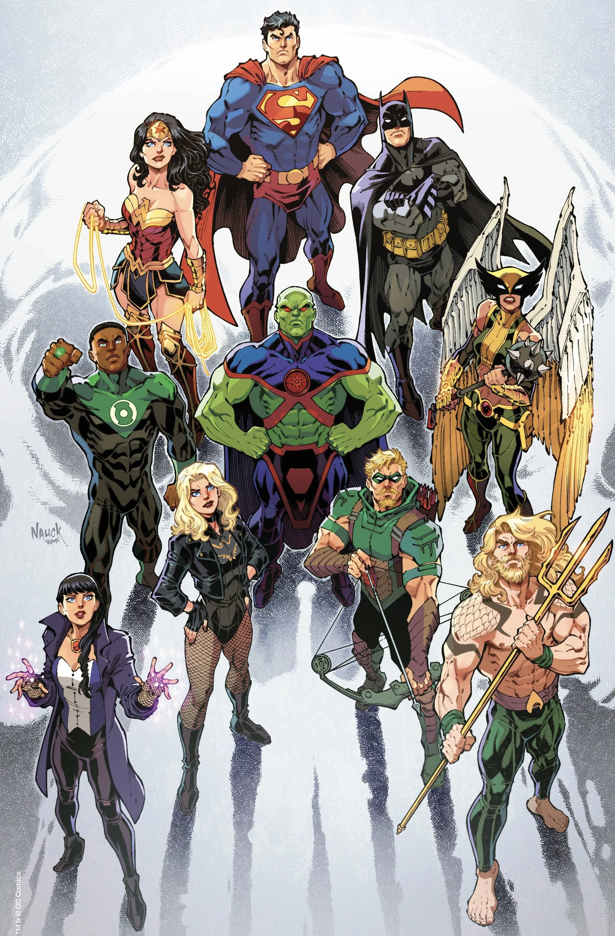 Justice League (team) | Warner Bros. Entertainment Wiki | Fandom, image size:1962x2984