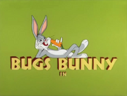 Bugs Bunny in... (introductionary card)