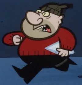 Unlucky Captured Robber Dude