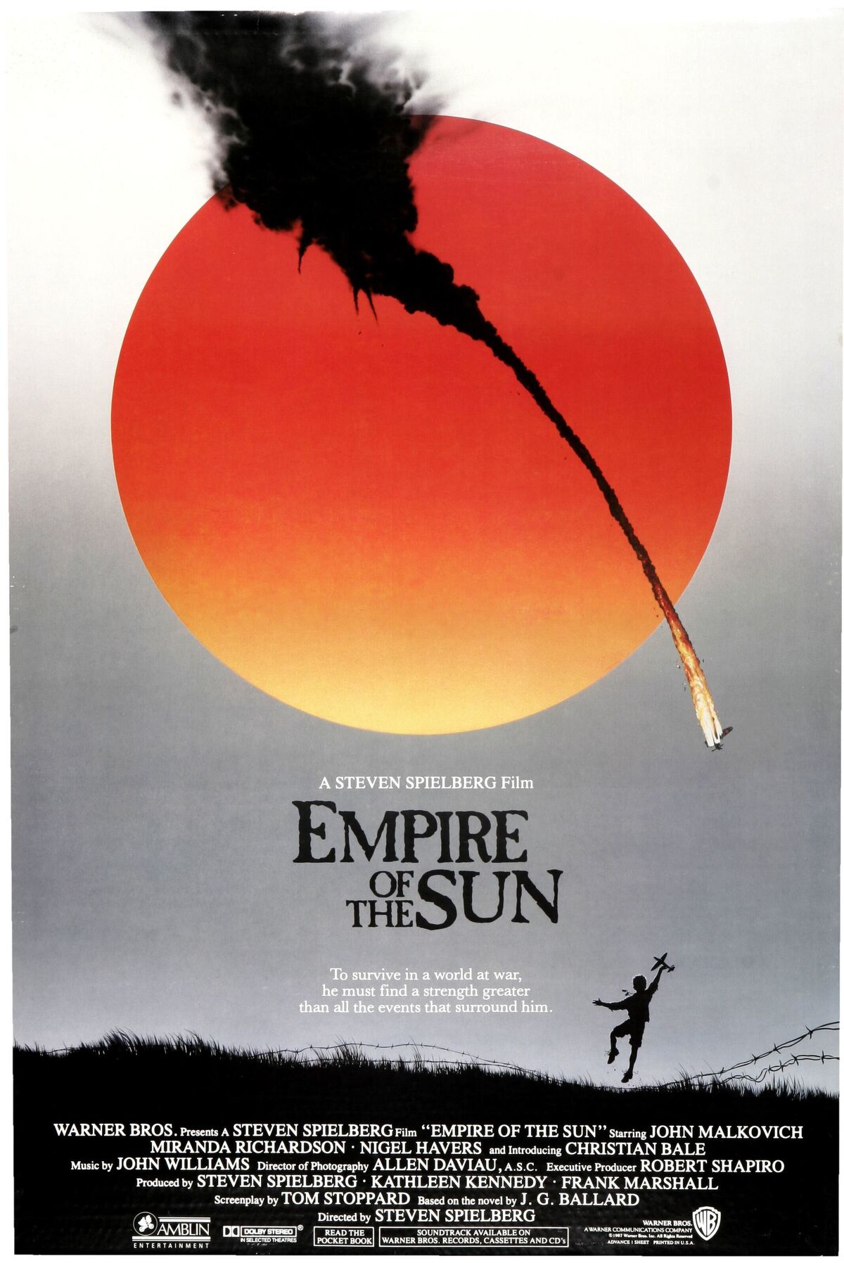 Empire of the Sun (film), Warner Bros. Entertainment Wiki