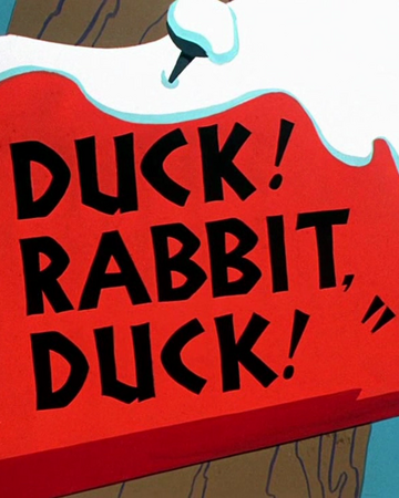 duck rabbit duck warner bros