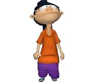 Edd's model from Ed, Edd n Eddy: The Mis Edventures