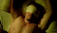 A blindfolded O'Brien wakes up from a peaceful dream