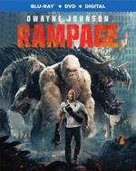 Rampage (2018) Blu-ray Cover