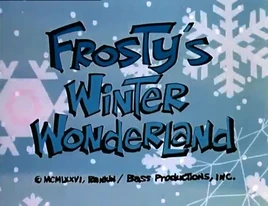 Frostys winter wonderland title card