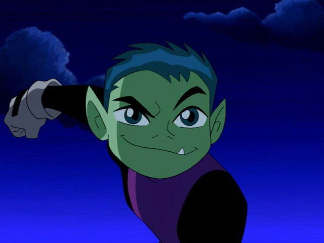 Beast Boy Costume for Adults - Warner Bros Teen Titans