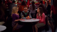 Having dinner with Leonard and Bernadette, Amy feels guilty about lying to Sheldon