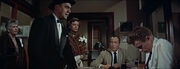 Virginia Brissac, Jim Backus, Ann Doran, Edward Platt and James Dean in Rebel Without a Cause trailer