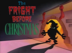 The Fright Before Christmas Title Card