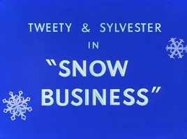 Snow Business Title Card