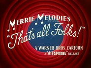 "That's all Folks!"