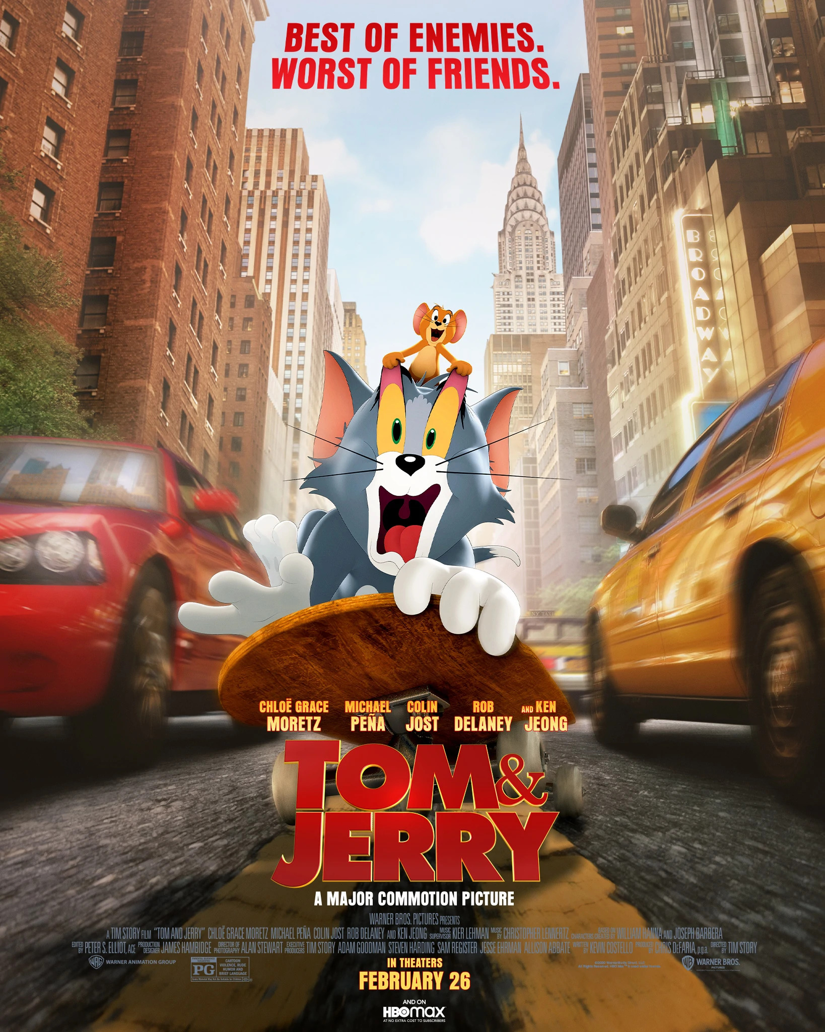 Tom and Jerry (2021 film) Warner Bros pic pic