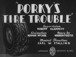 Porky's Tire Trouble