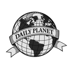 Daily Planet Globe logo