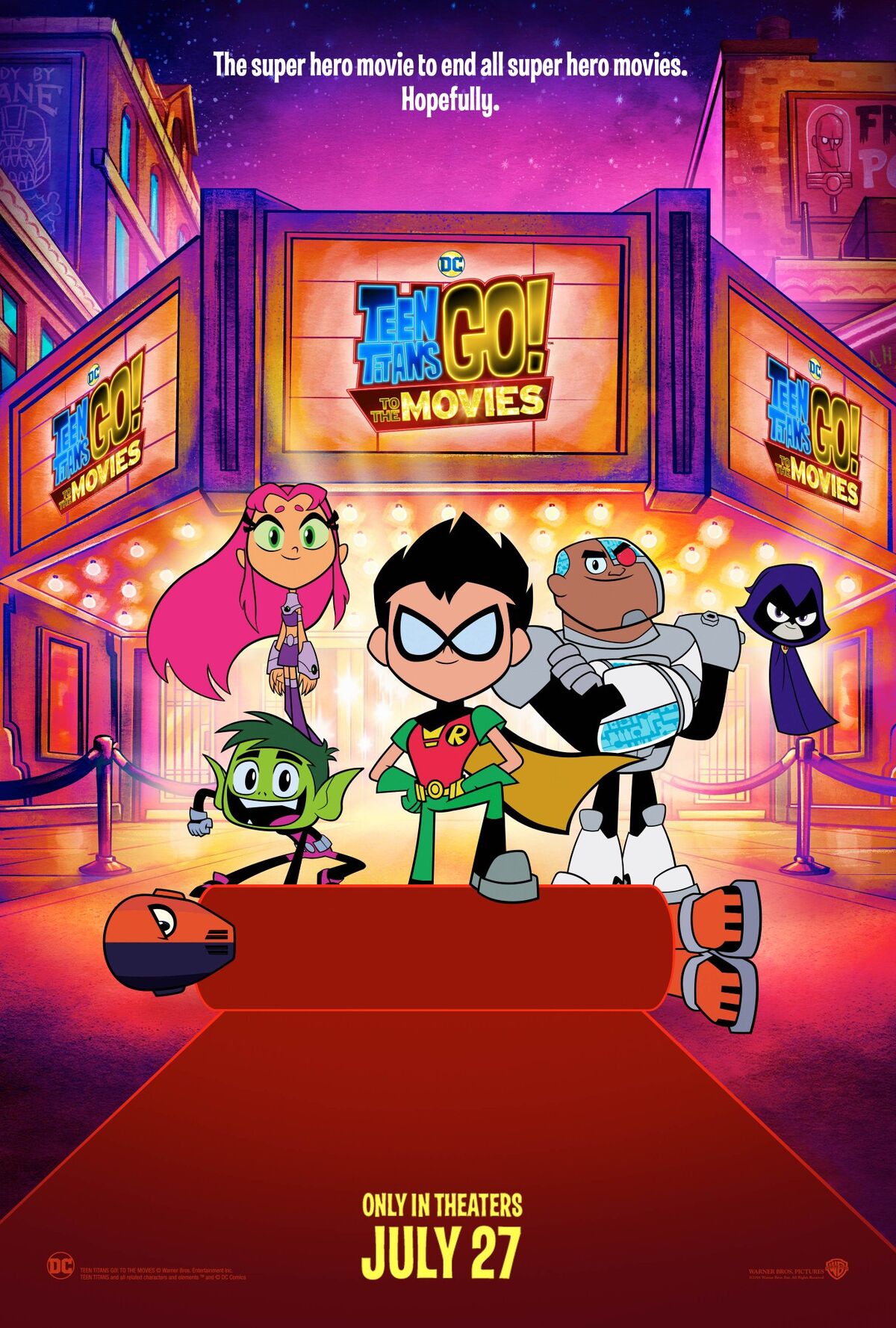 Teen Titans Go To the Movies Warner Bros. Entertainment Wiki