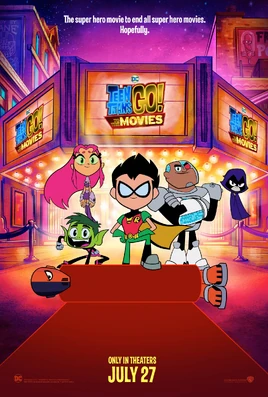 Teen titans go movie poster 2