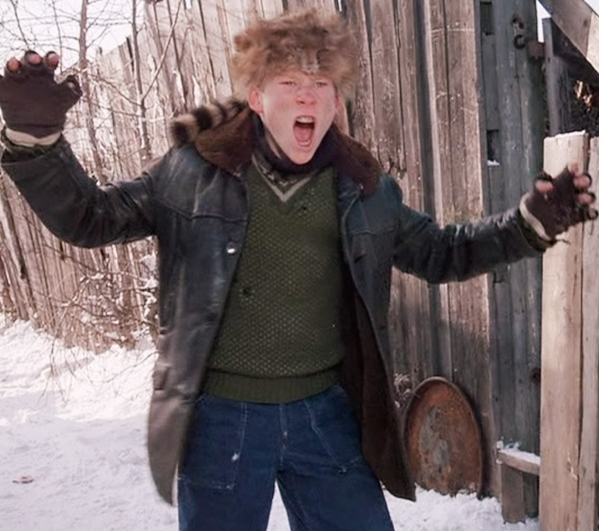 a christmas story ralphie crying