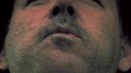 Closeup of Frank's mouth.