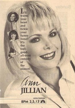 Ann jillian tv series premiere print ad
