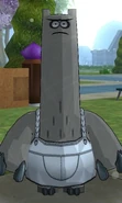 Schnitzel's appearance from Cartoon Network Universe: FusionFall