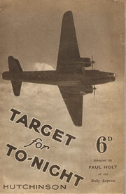 A 30-page pamphlet with photos and text from the 1941 propaganda film "Target for To-Night".
