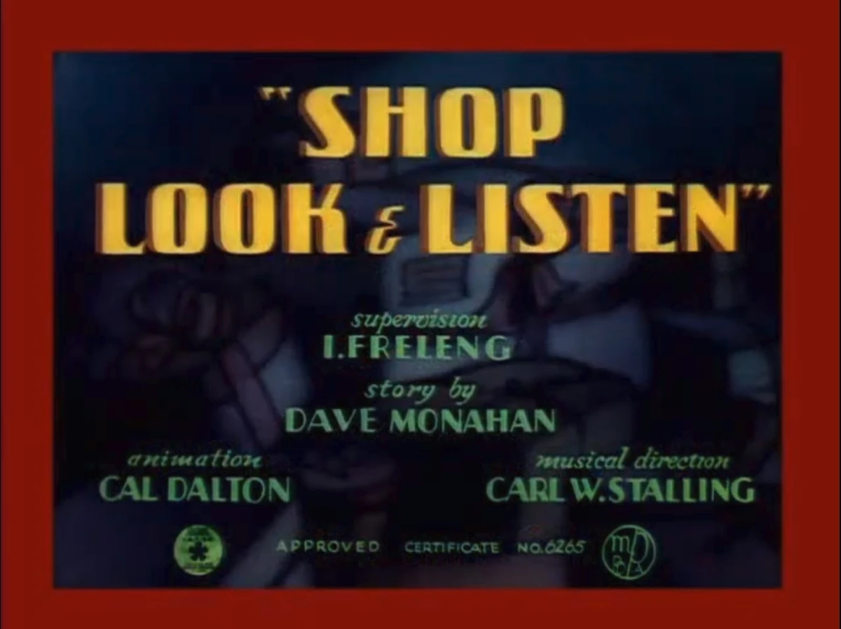 Shop, Look and Listen | Warner Bros. Entertainment Wiki | Fandom