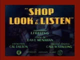 Shop, Look and Listen