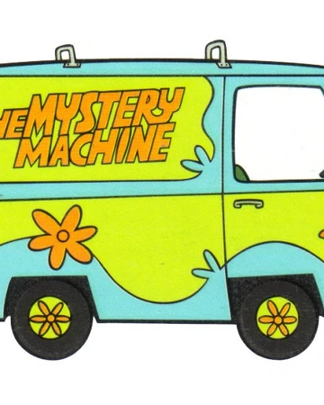 to the mystery machine