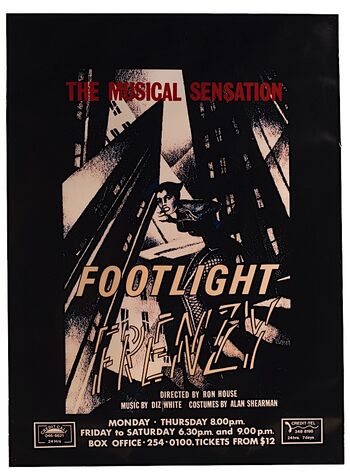 Footlight Frenzy Poster