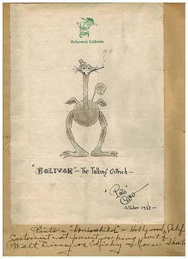 Bolivar the Talking Ostrich
